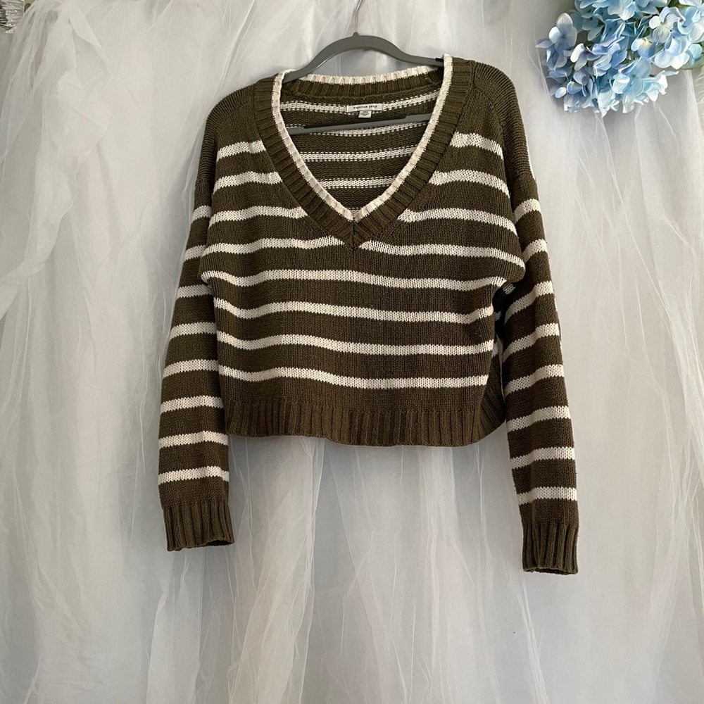 American Eagle cropped sweater